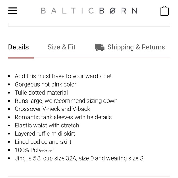 Baltic Born Tessa Tulle Tiered Dress - Picture 11 of 12